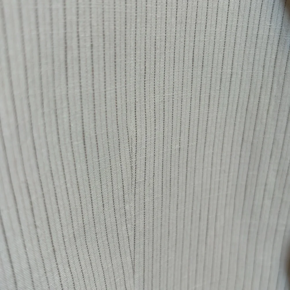 Calvin Klein White Striped Sport Coat Blazer